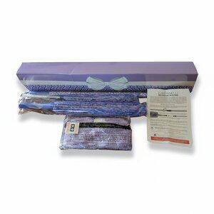 Campanelli 4 Piece Reusable Microfiber Duster Set Purple Multi NEW!